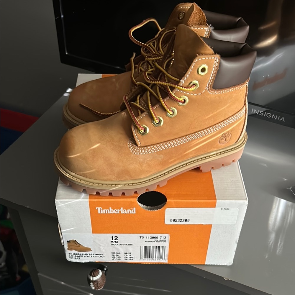 Timberland Tan Leather Boots